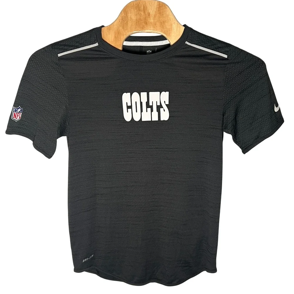 Nike Indianapolis Colts Men S NFL Onfield Apparel Gray Dri-FIT Training Shirt
